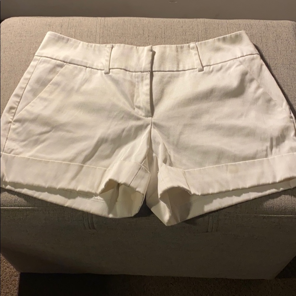 White shorts